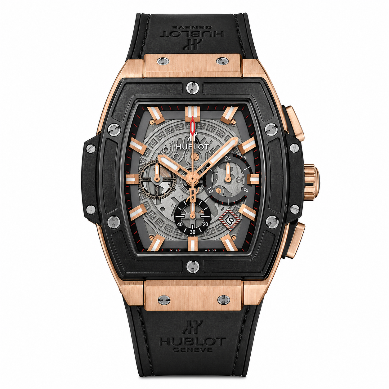 Hublot Spirit of Big Bang King Gold Black Ceramic Chronograph Watch