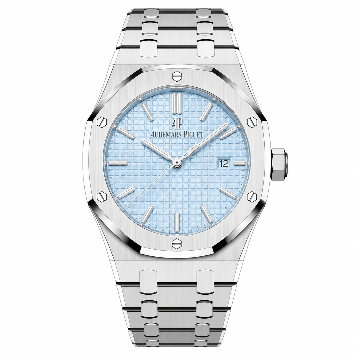 Stylo Royal Series Luxury Octagonal Watch – Stainless Steel