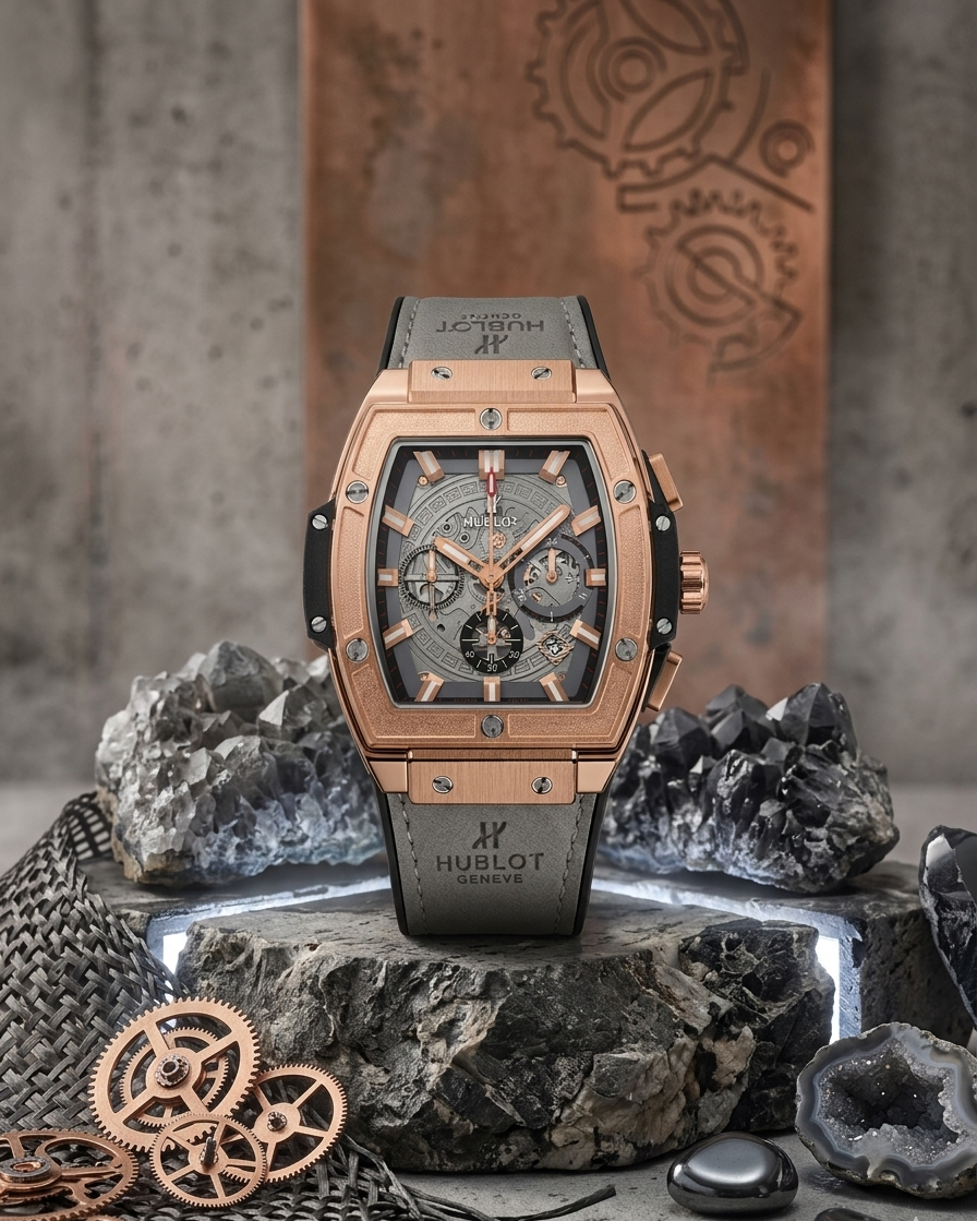 Hublot Spirit of Big Bang King Gold Chronograph Watch