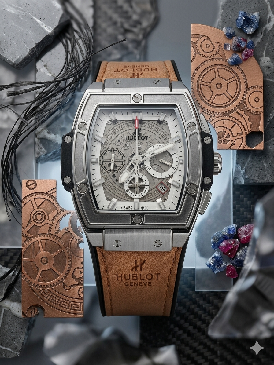 Hublot Spirit of Big Bang Titanium Chronograph Watch
