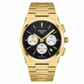 Tissot PRX Chronograph – Gold PVD Black Dial Swiss Made Watch