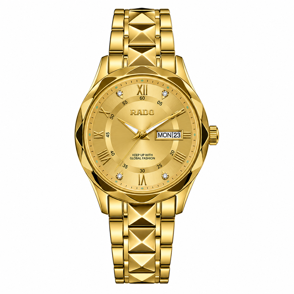 Rado Day/Date Stainless Steel Watch for Men