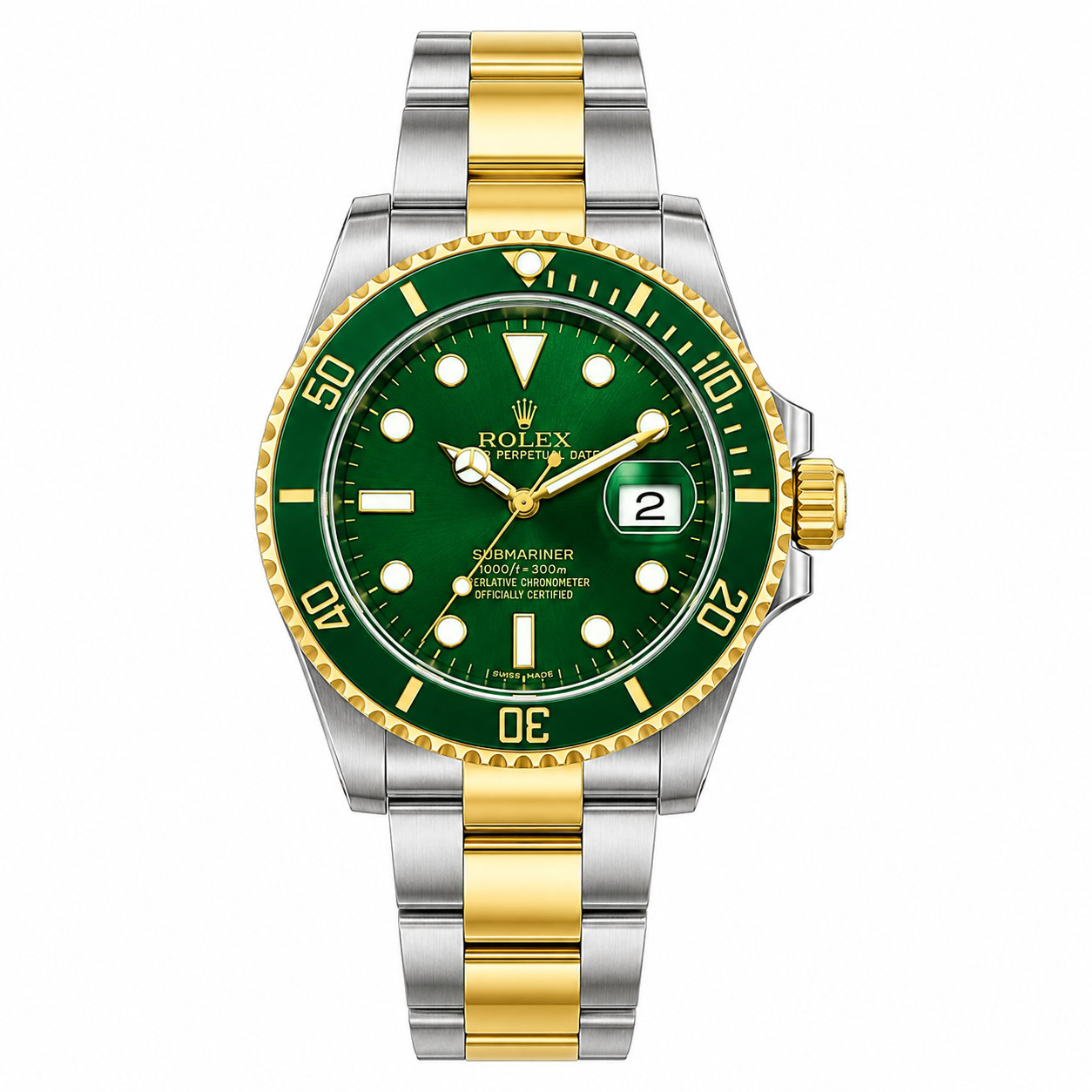 Rolex Submariner Date Two-Tone Steel & Yellow Gold — Black Dial & Black Bezel