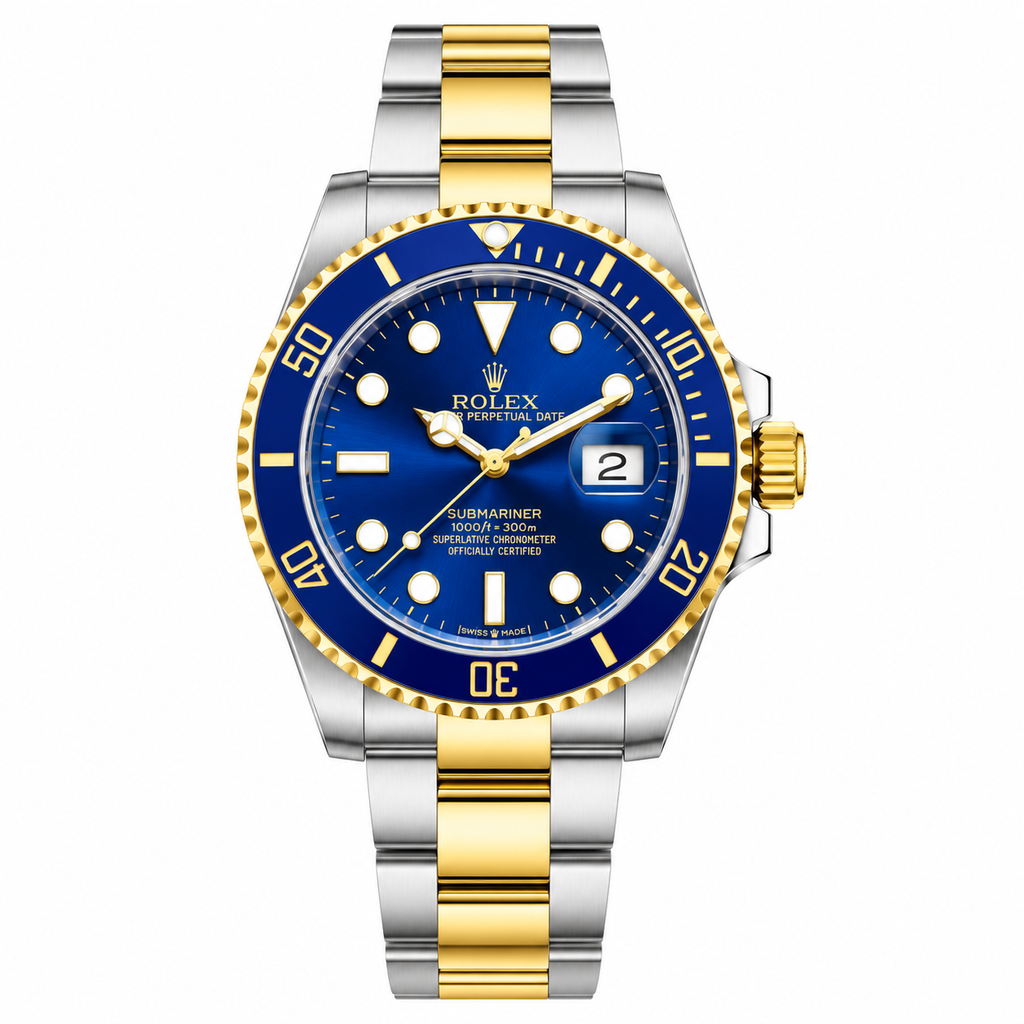 Rolex Submariner Date Two-Tone Steel & Yellow Gold — Black Dial & Black Bezel