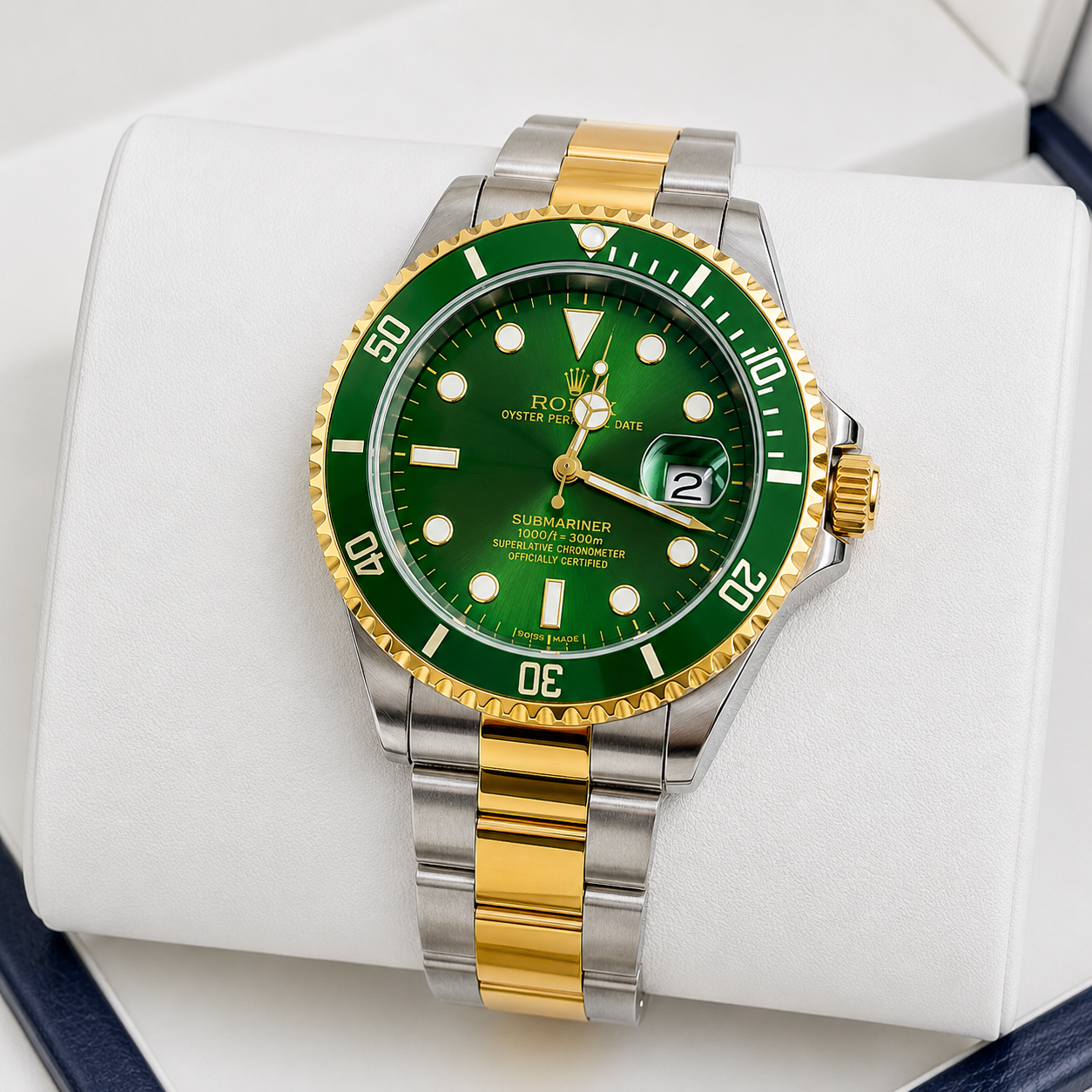 Rolex Submariner Date Two-Tone Steel & Yellow Gold — Black Dial & Black Bezel