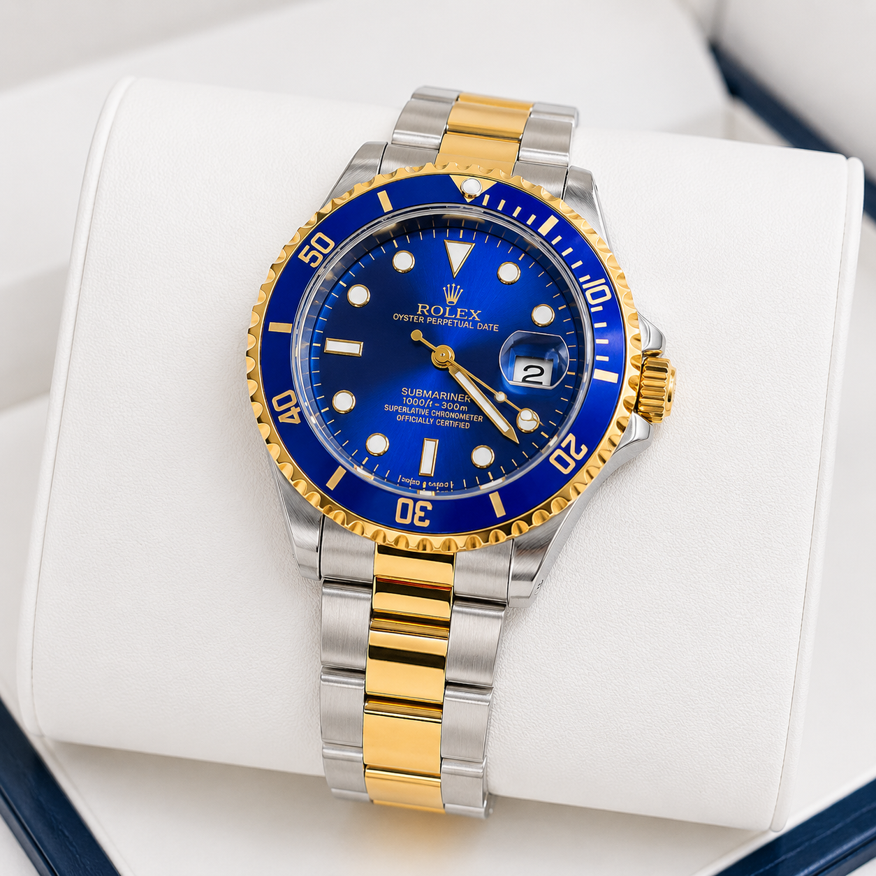Rolex Submariner Date Two-Tone Steel & Yellow Gold — Black Dial & Black Bezel