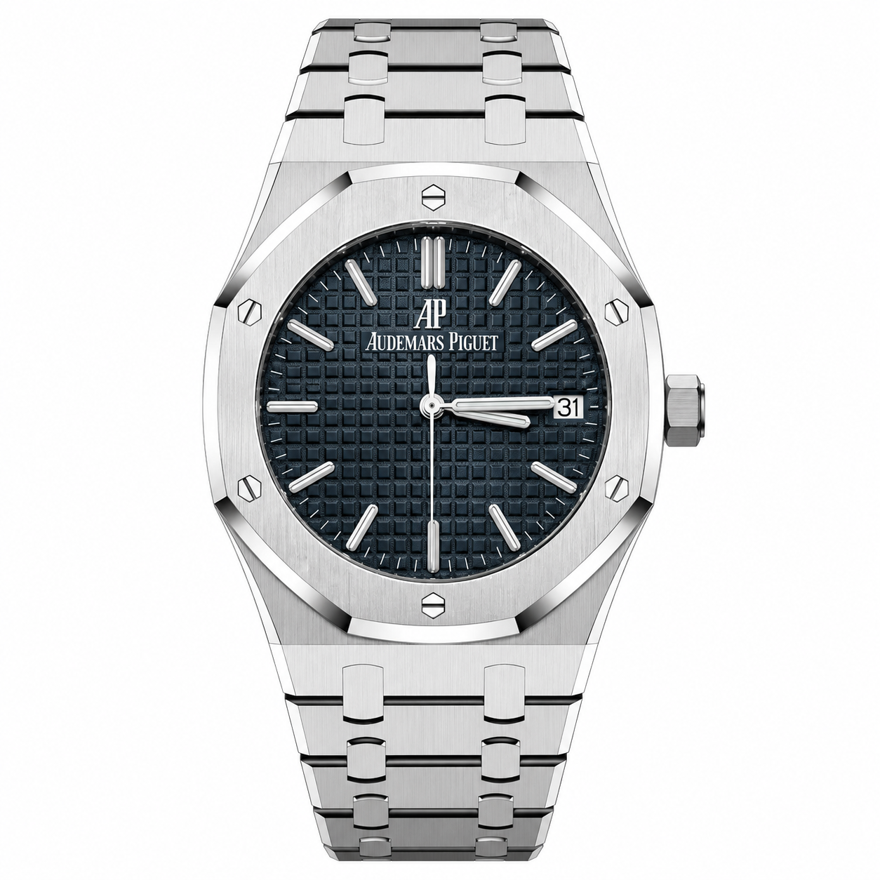 Stylo Royal Series Luxury Octagonal Watch – Stainless Steel