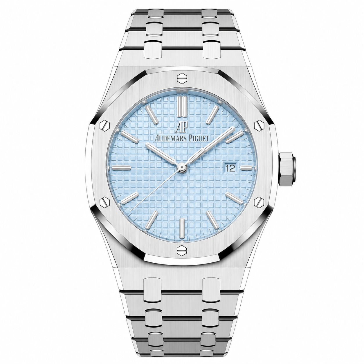 Stylo Royal Series Luxury Octagonal Watch – Stainless Steel
