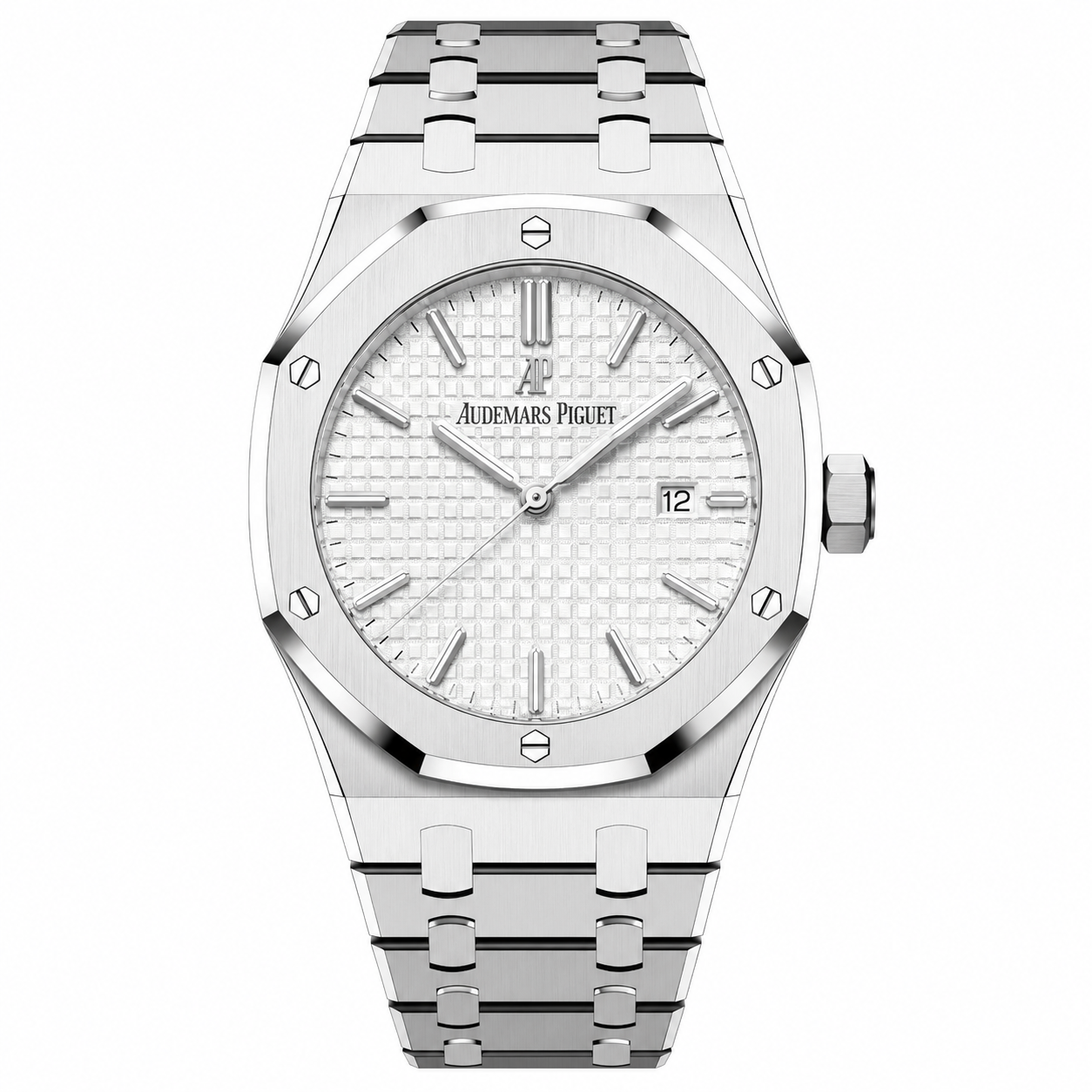 Stylo Royal Series Luxury Octagonal Watch – Stainless Steel