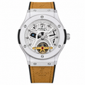 Skeleton Tourbillon Automatic Watch | Hublot Style | 6 Colors | Back Glass | Free Box