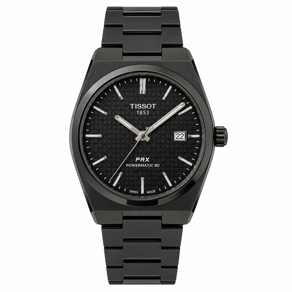 Tissot PRX Powermatic 80 Stainless Steel Watch | All Colours | Sapphire Crystal