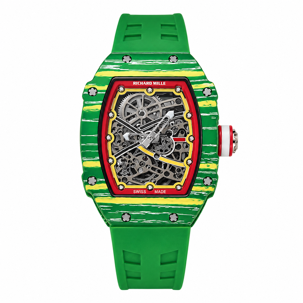 Richard Mille RM 67-02 Italy Edition Watch – Quartz TPT® Ultra-Lightweight Sport Watch | Men & Women