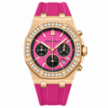 Audemars Piguet Royal Oak Offshore Ladies Chronograph – Hot Pink Dial | Rose Gold | Diamond Bezel