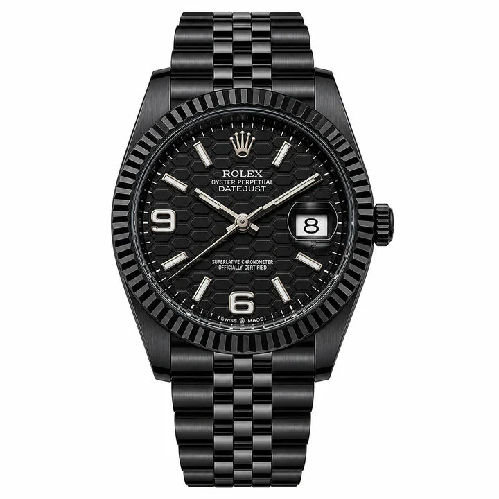 Rolex Datejust 36 — Fluted Bezel Jubilee Bracelet Watch