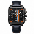TAG Heuer Monaco 24 Calibre 36 Gulf Edition Chronograph – Black PVD | Swiss Made