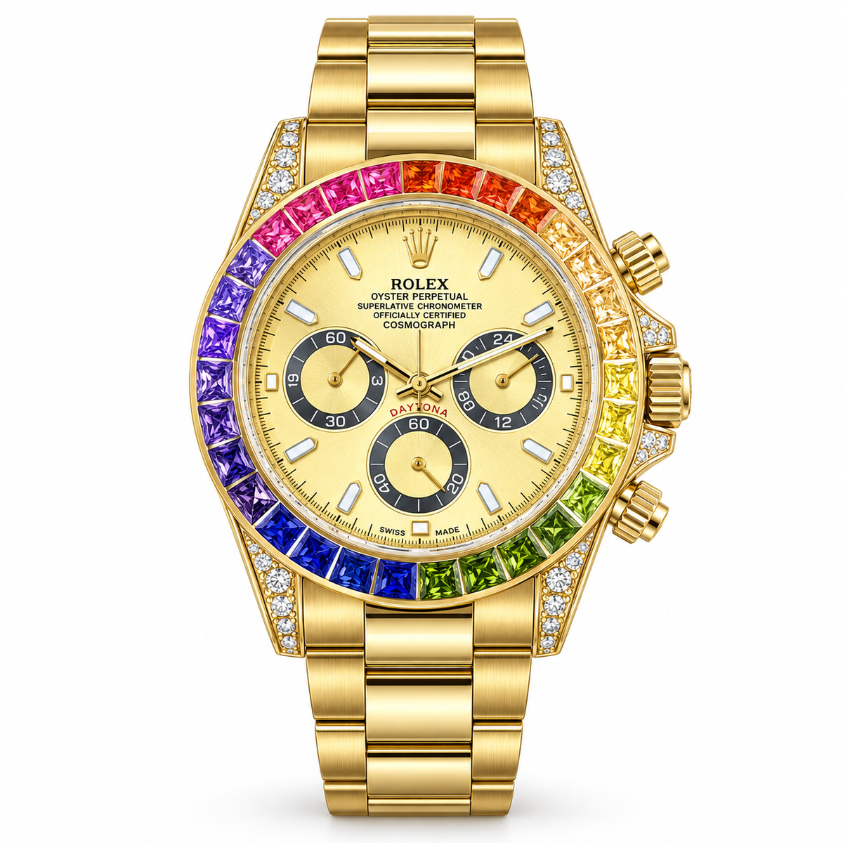 Urban Edge — Diamond Watch – Luxury Diamond-Studded Timepiece for Men & Women