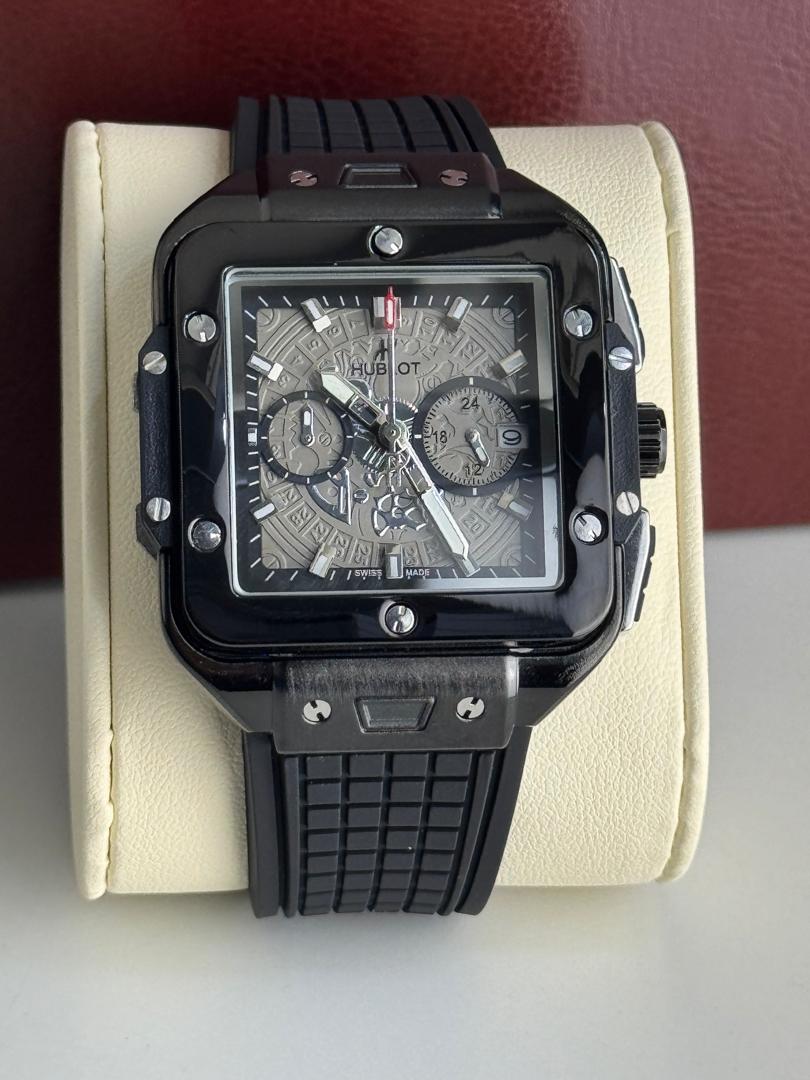 Hublot Square Bang Unico All Black Chronograph Watch