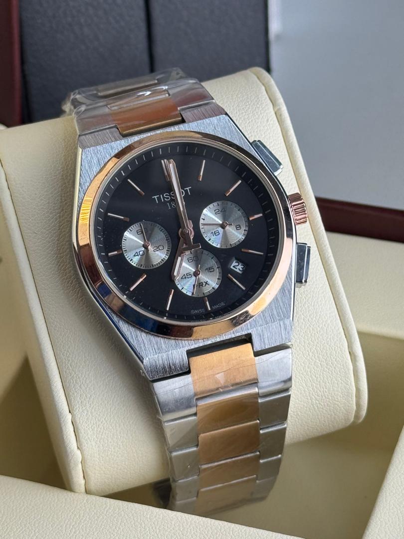Tissot PRX Chronograph Men's Watch – Swiss Made Luxury Timepiece