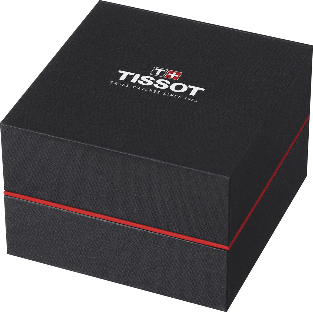 Tissot PRX Solar Men's Watch – Black Dial Stainless Steel Bracelet