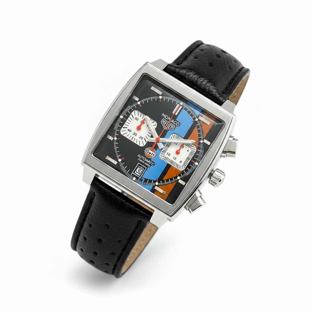 TAG Heuer Monaco Gulf Special Edition Automatic Chronograph – Swiss Made