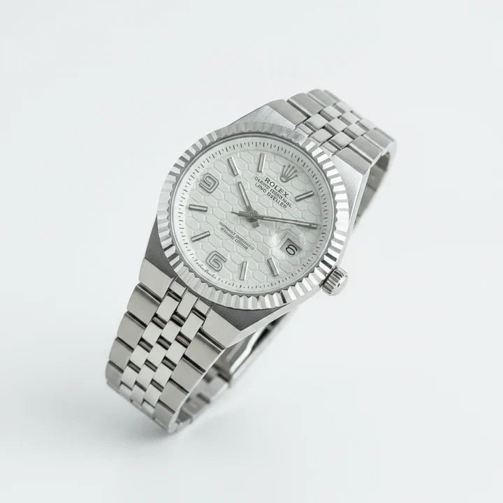 Rolex Datejust 36 — Fluted Bezel Jubilee Bracelet Watch