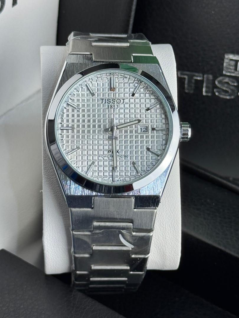 Tissot PRX Powermatic 80 Silver White Dial Stainless Steel - For Men