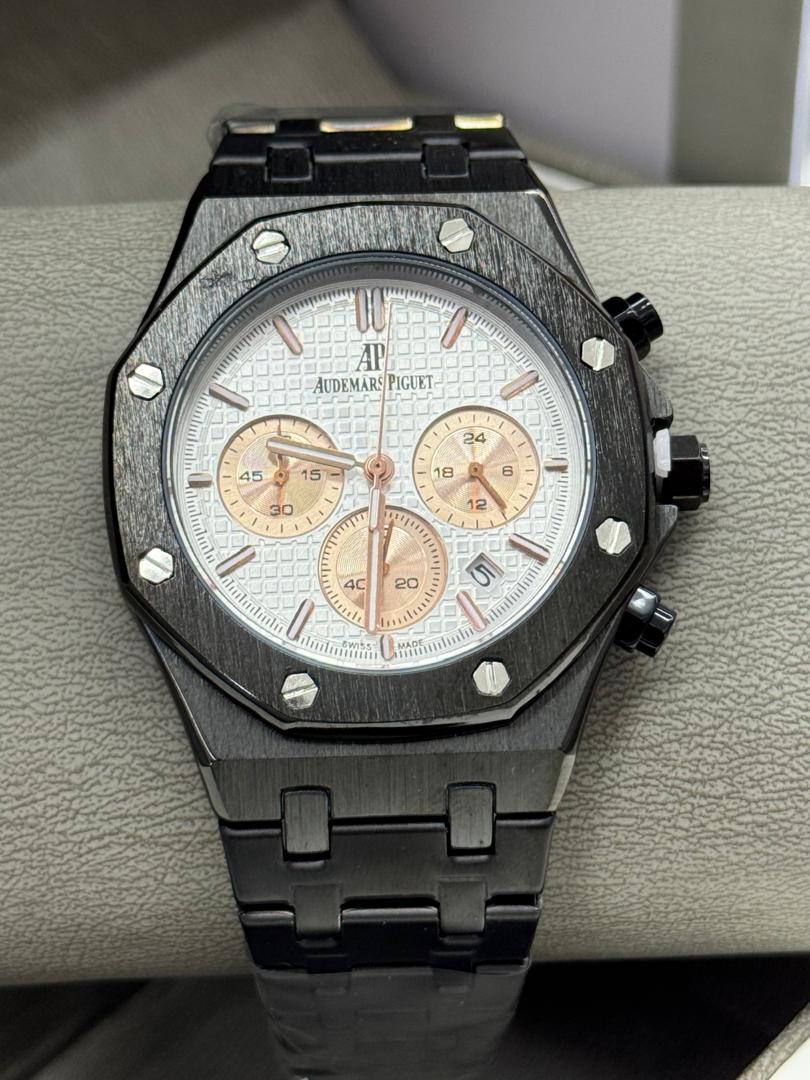 Audemars Piguet Royal Oak Offshore Black DLC Chronograph – Blue Tapisserie Dial