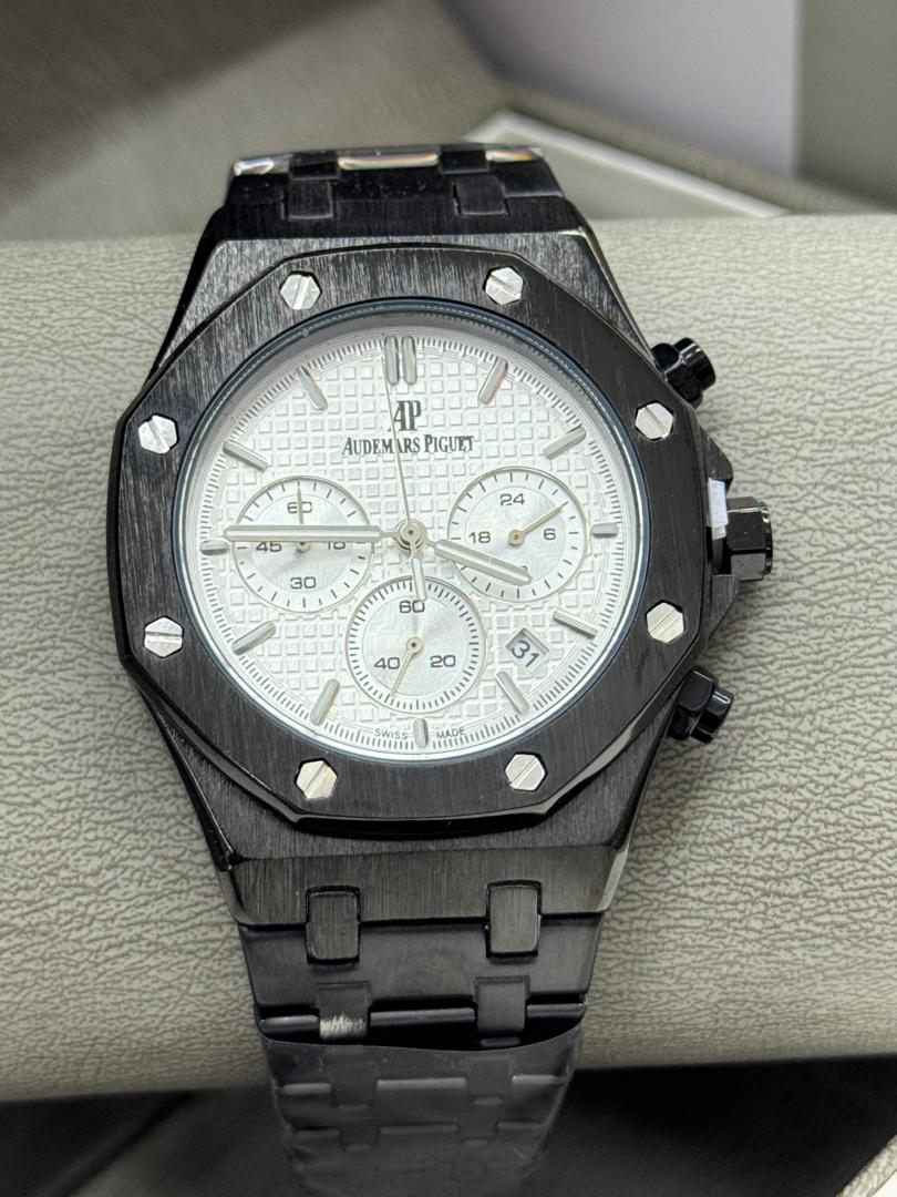 Audemars Piguet Royal Oak Offshore Black DLC Chronograph – Blue Tapisserie Dial