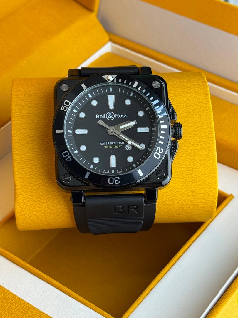 Bell & Ross BR 03-92 Diver Black Ceramic – 300M Water Resistant | White & Black Dial