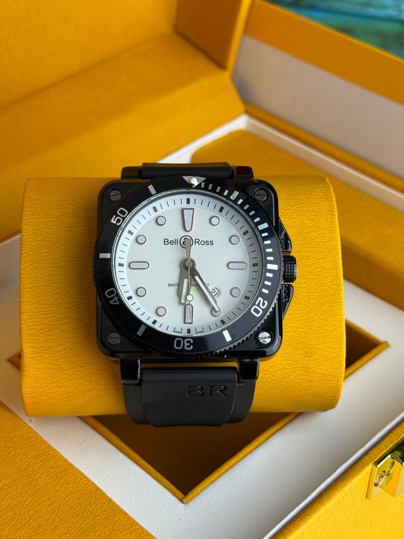 Bell & Ross BR 03-92 Diver Black Ceramic – 300M Water Resistant | White & Black Dial