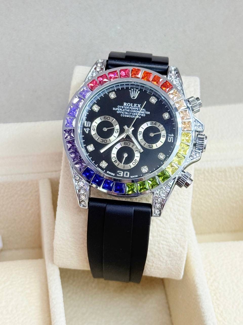 Rolex Diamond Watch – Luxury Diamond-Studded Timepiece for Men & Women