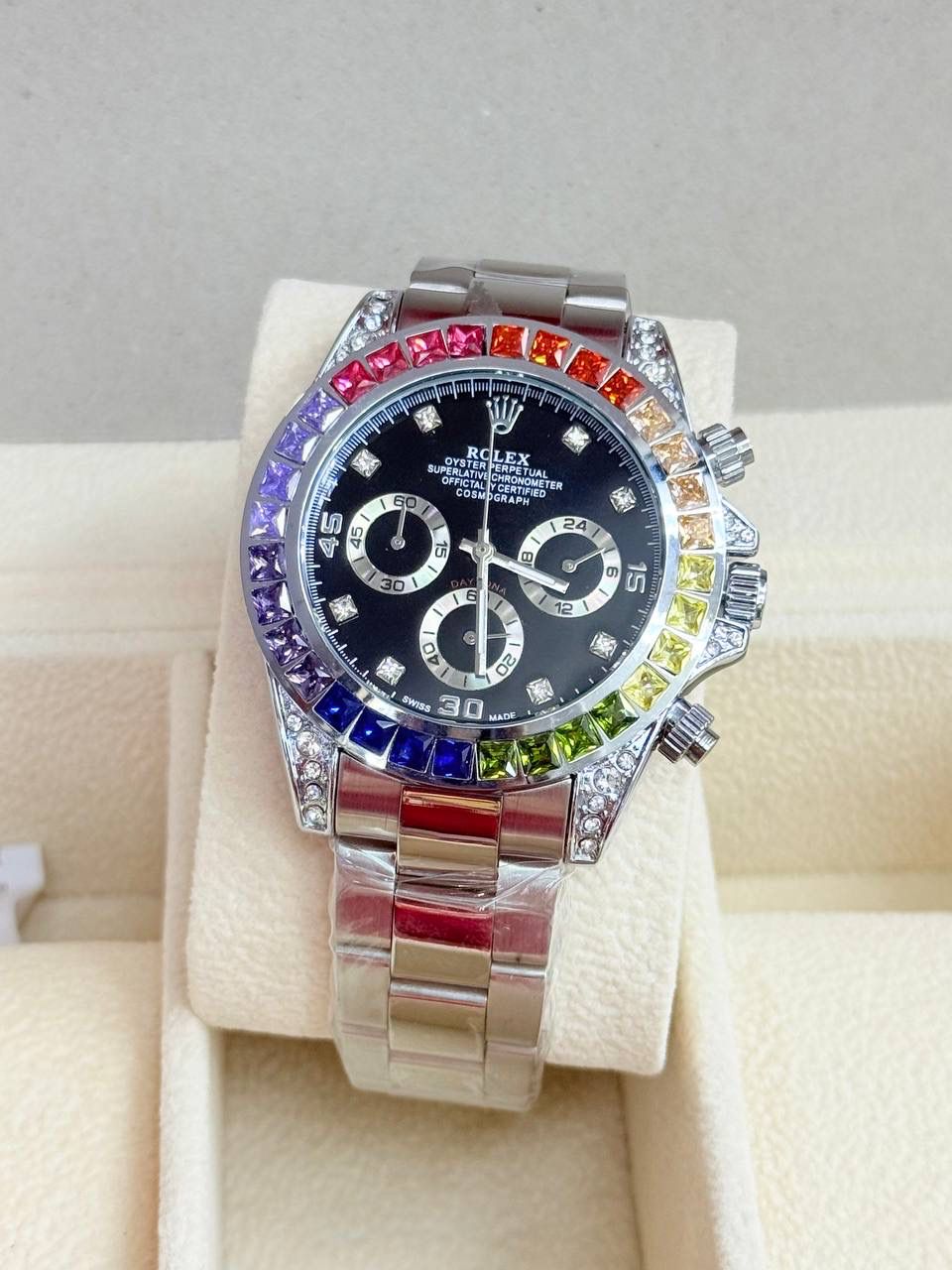 Rolex Diamond Watch – Luxury Diamond-Studded Timepiece for Men & Women