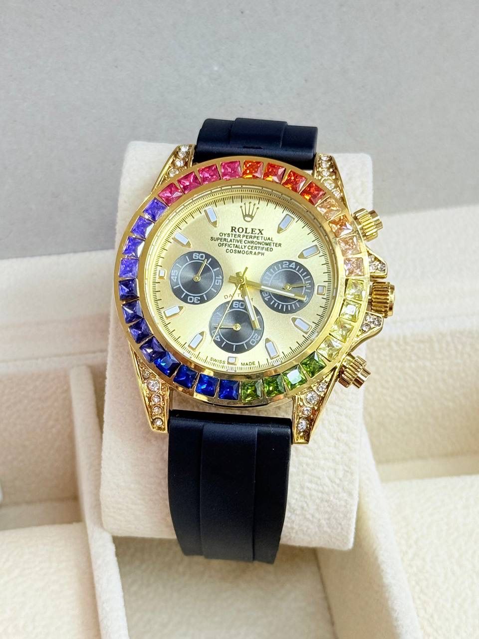 Rolex Diamond Watch – Luxury Diamond-Studded Timepiece for Men & Women