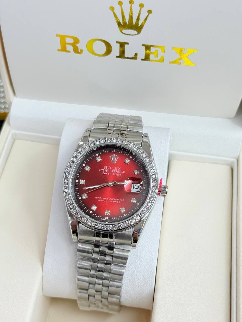 Rolex Oystersteel Watch for Men – 904L Steel Luxury Timepiece