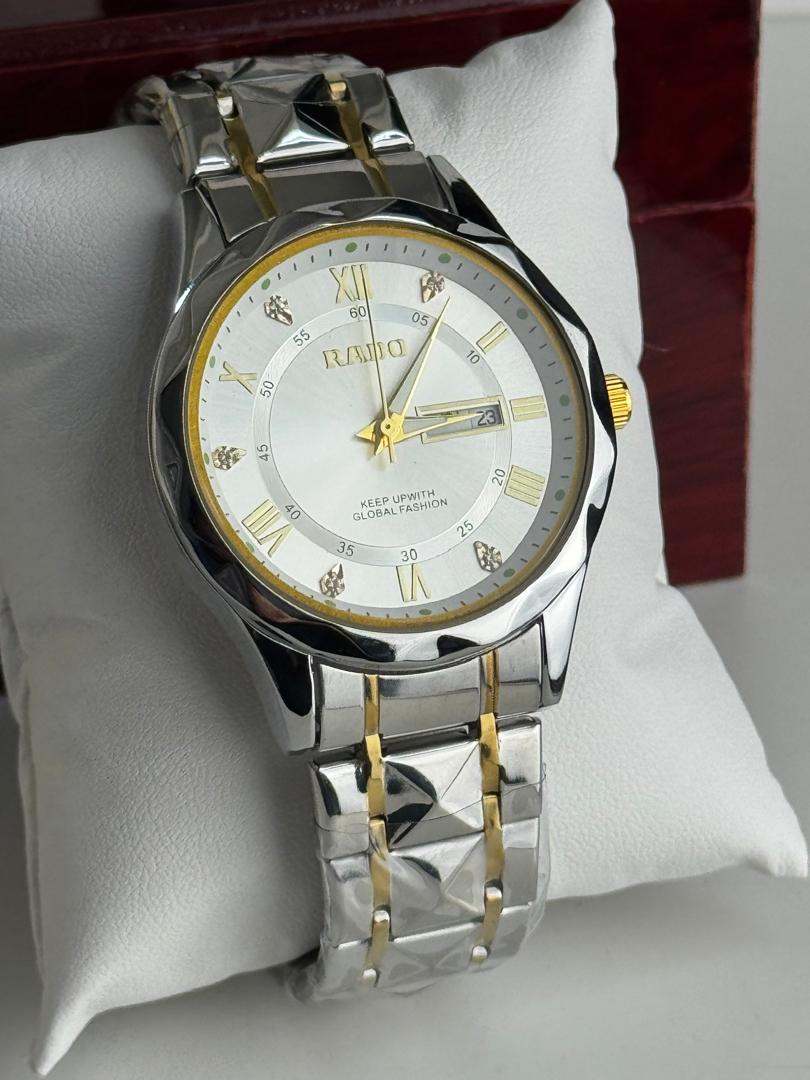 Rado Day/Date Stainless Steel Watch for Men