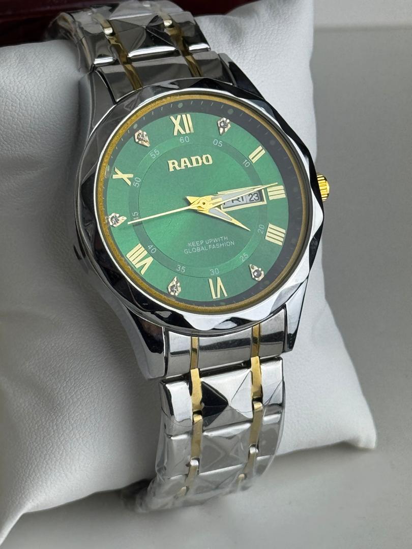 Rado Day/Date Stainless Steel Watch for Men