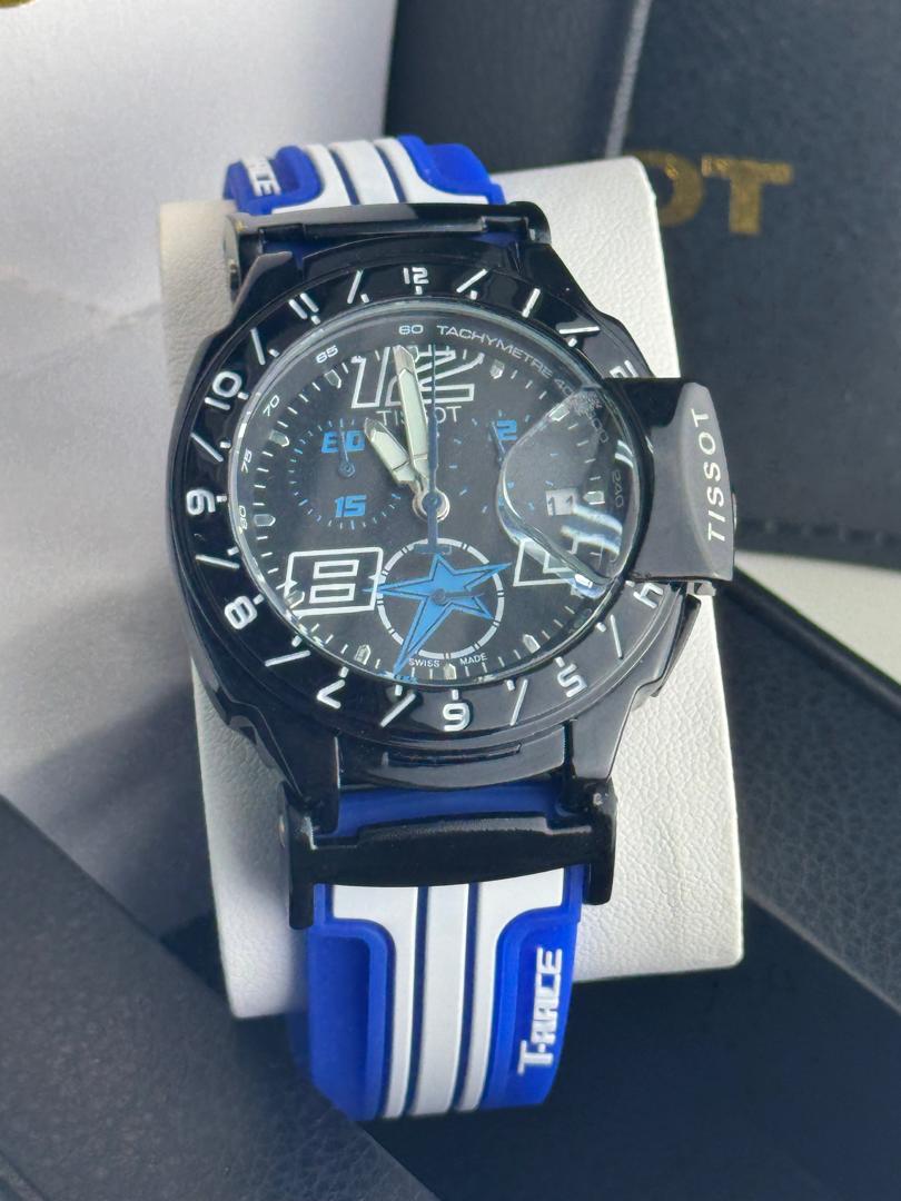 Tissot 1853 Chronograph Men’s Watch – Rubber Strap | All Functions Working | Free Box Included