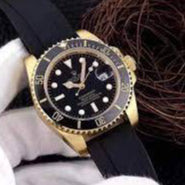 Full Black Automatic Men's Watch – Diamond Hour Markers, Date Function, Lume, 31 Variants
