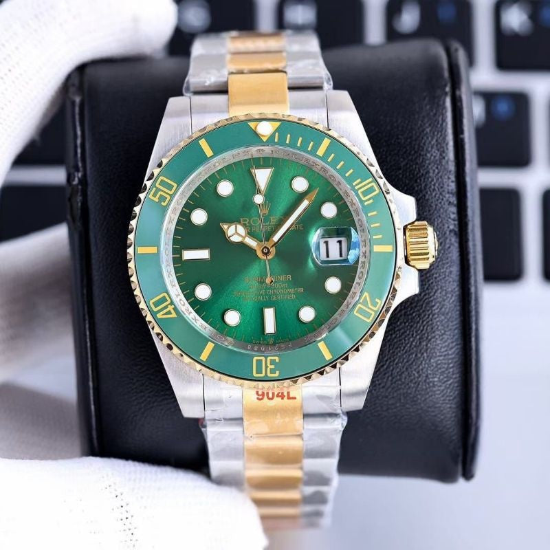 40mm Automatic Men's Watch – Japanese Movement, Water Resistant, Lume Hands, Free Box