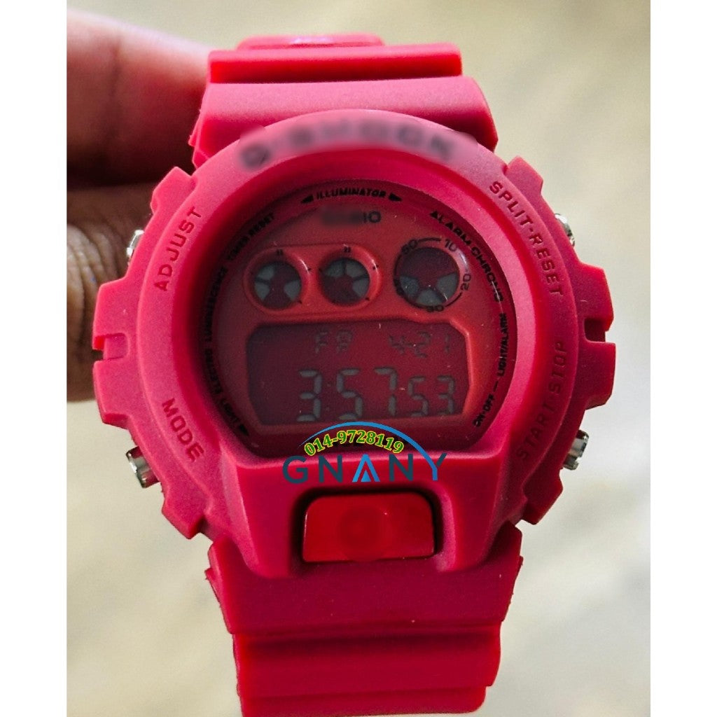 G-SHOCK DW6900 BNB Fit Digital Sports Watch – Glass Crystal Face, Unisex, 48 Colors
