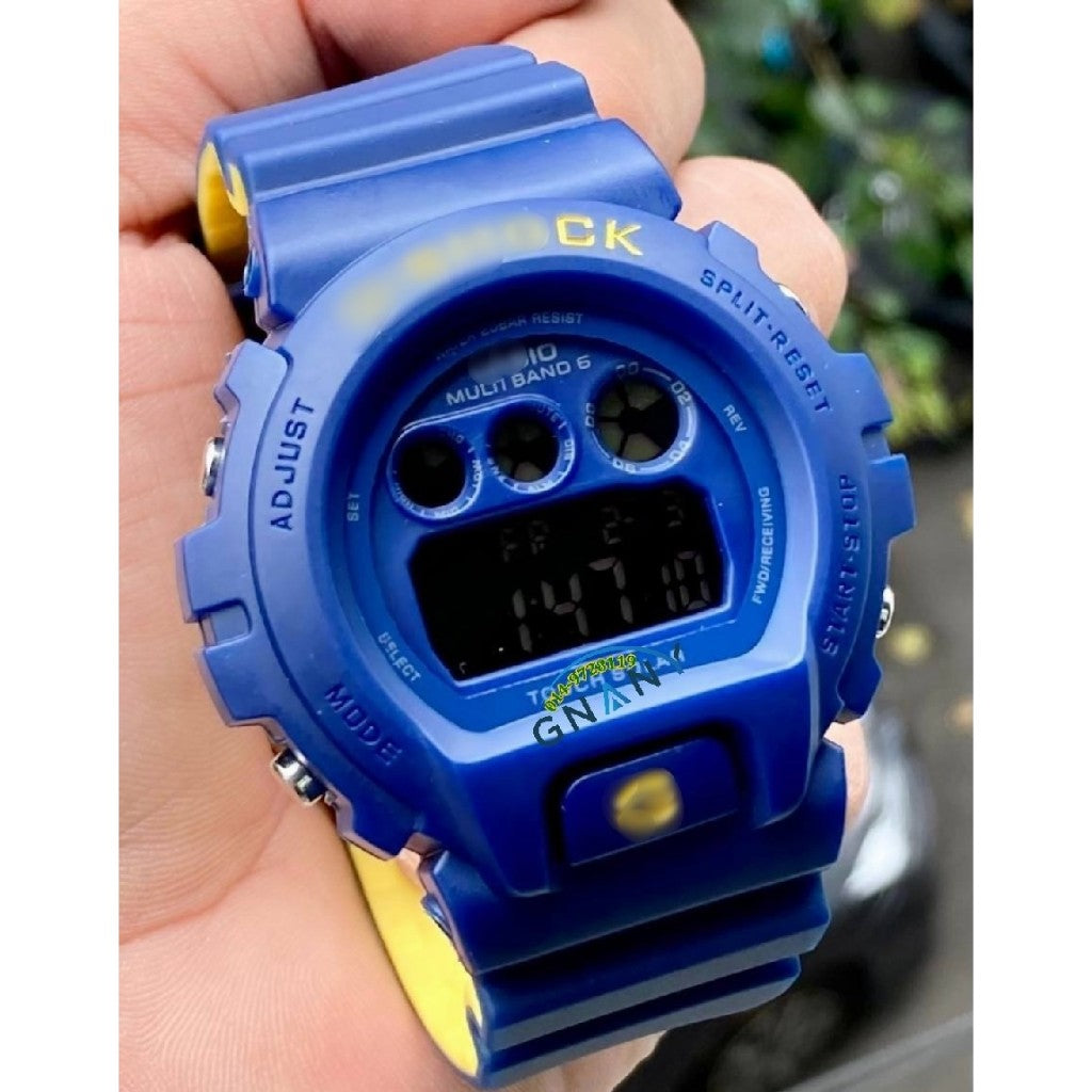 G-SHOCK DW6900 BNB Fit Digital Sports Watch – Glass Crystal Face, Unisex, 48 Colors