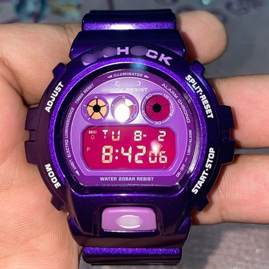 G-SHOCK DW6900 BNB Fit Digital Sports Watch – Glass Crystal Face, Unisex, 48 Colors
