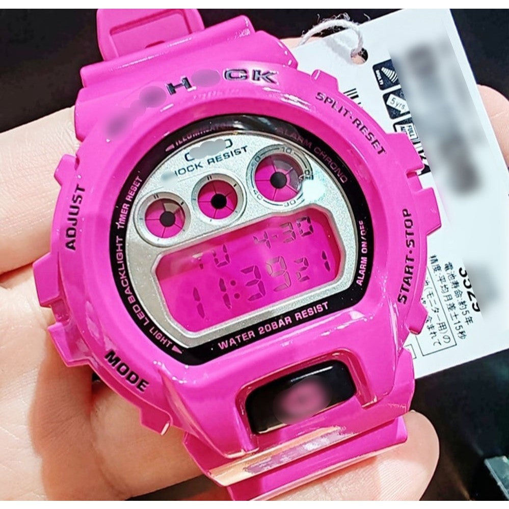 G-SHOCK DW6900 BNB Fit Digital Sports Watch – Glass Crystal Face, Unisex, 48 Colors