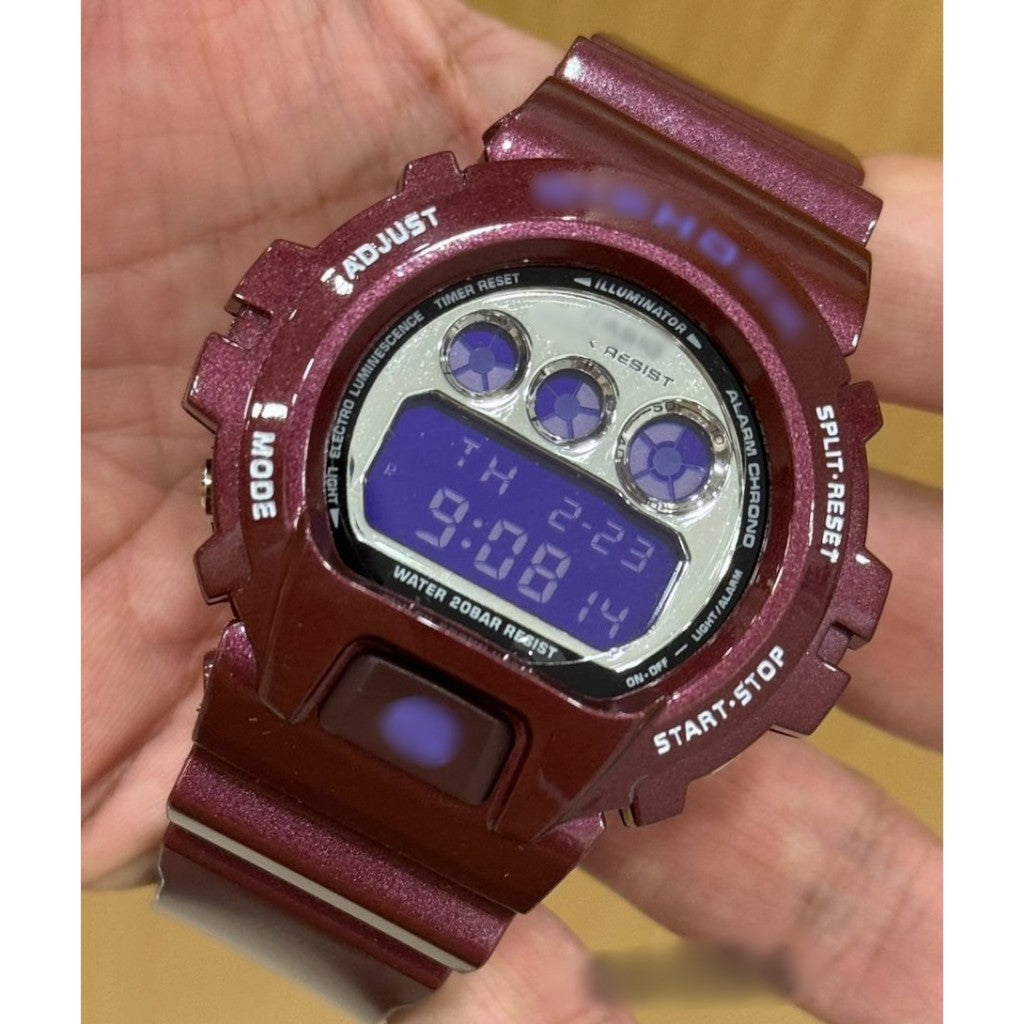 G-SHOCK DW6900 BNB Fit Digital Sports Watch – Glass Crystal Face, Unisex, 48 Colors