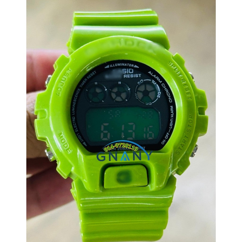 G-SHOCK DW6900 BNB Fit Digital Sports Watch – Glass Crystal Face, Unisex, 48 Colors