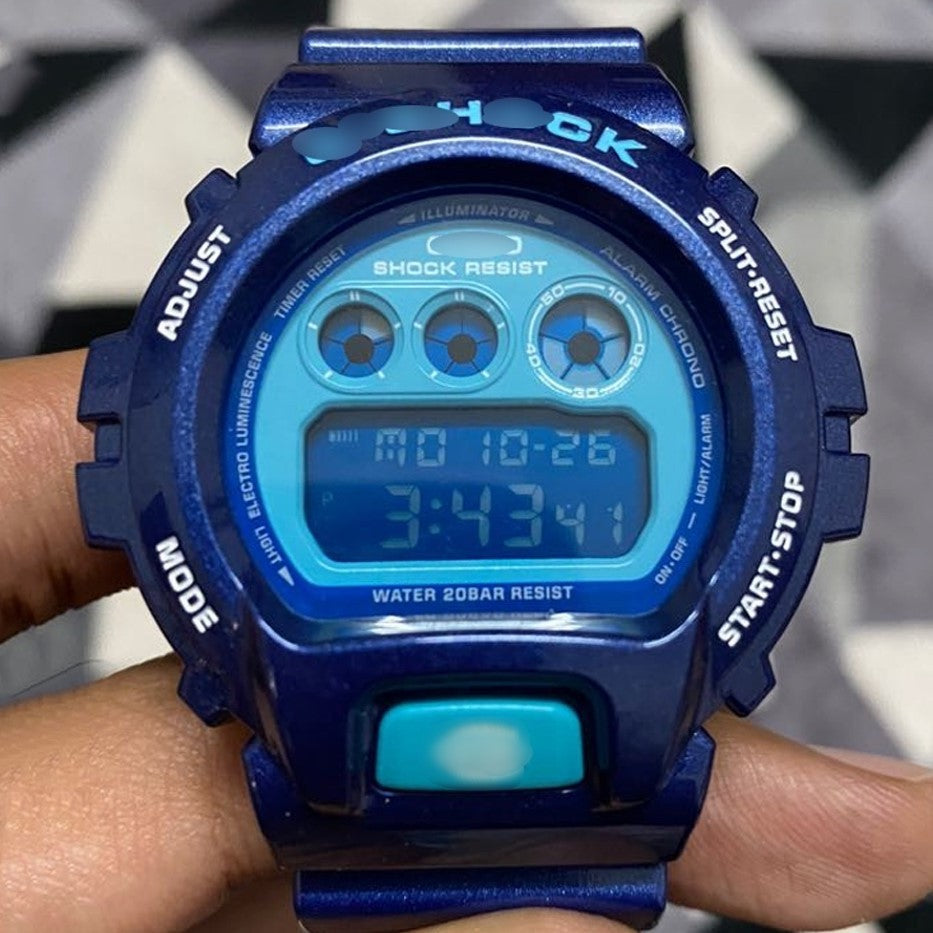 G-SHOCK DW6900 BNB Fit Digital Sports Watch – Glass Crystal Face, Unisex, 48 Colors