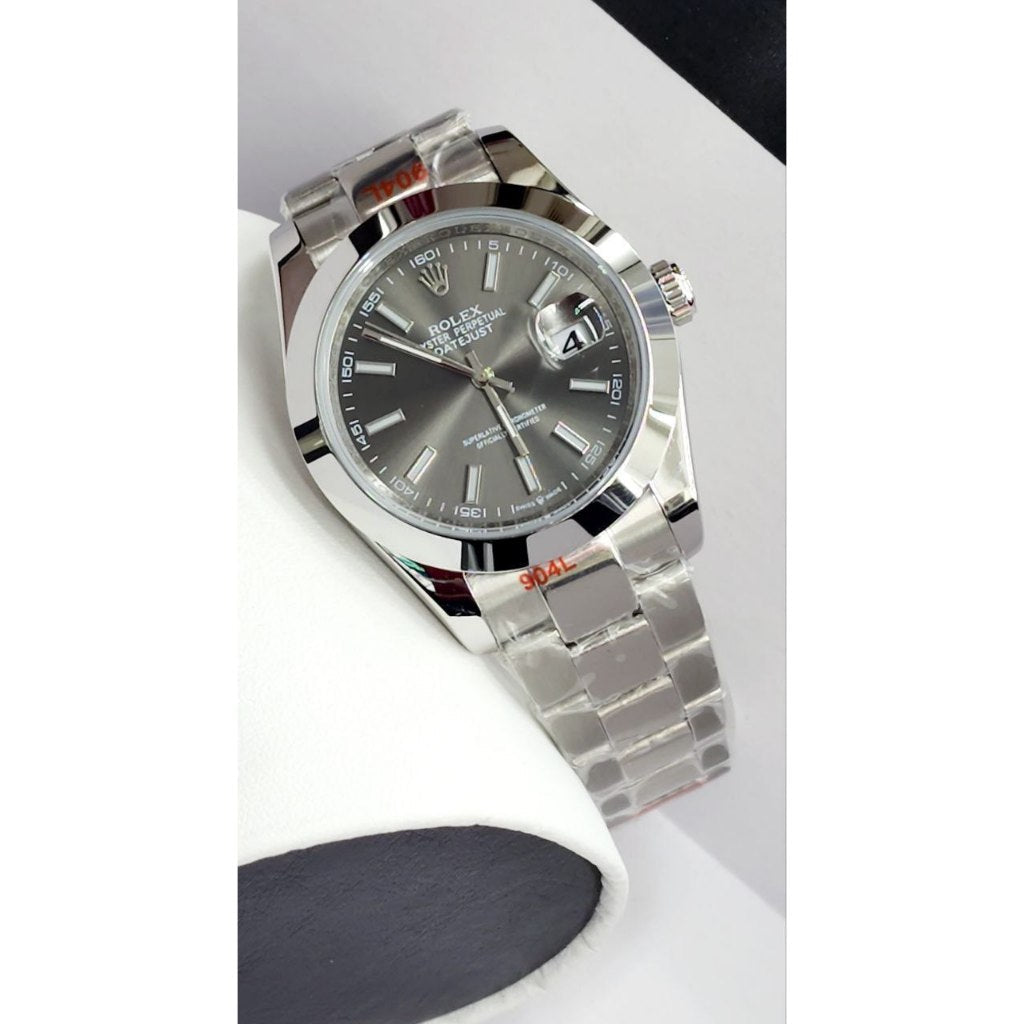 Arabic Dial Automatic Men's Dress Watch – Japanese Movement, Mineral Glass, Date Function