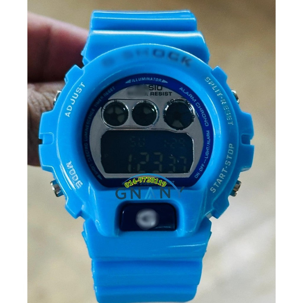 G-SHOCK DW6900 BNB Fit Digital Sports Watch – Glass Crystal Face, Unisex, 48 Colors