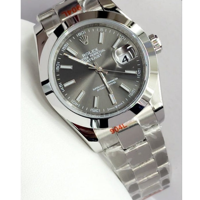 Arabic Dial Automatic Men's Dress Watch – Japanese Movement, Mineral Glass, Date Function