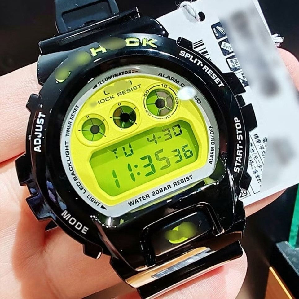 G-SHOCK DW6900 BNB Fit Digital Sports Watch – Glass Crystal Face, Unisex, 48 Colors